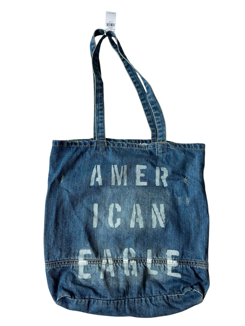 NWT AMERICAN EAGLE LARGE DENIM TOTE BAG